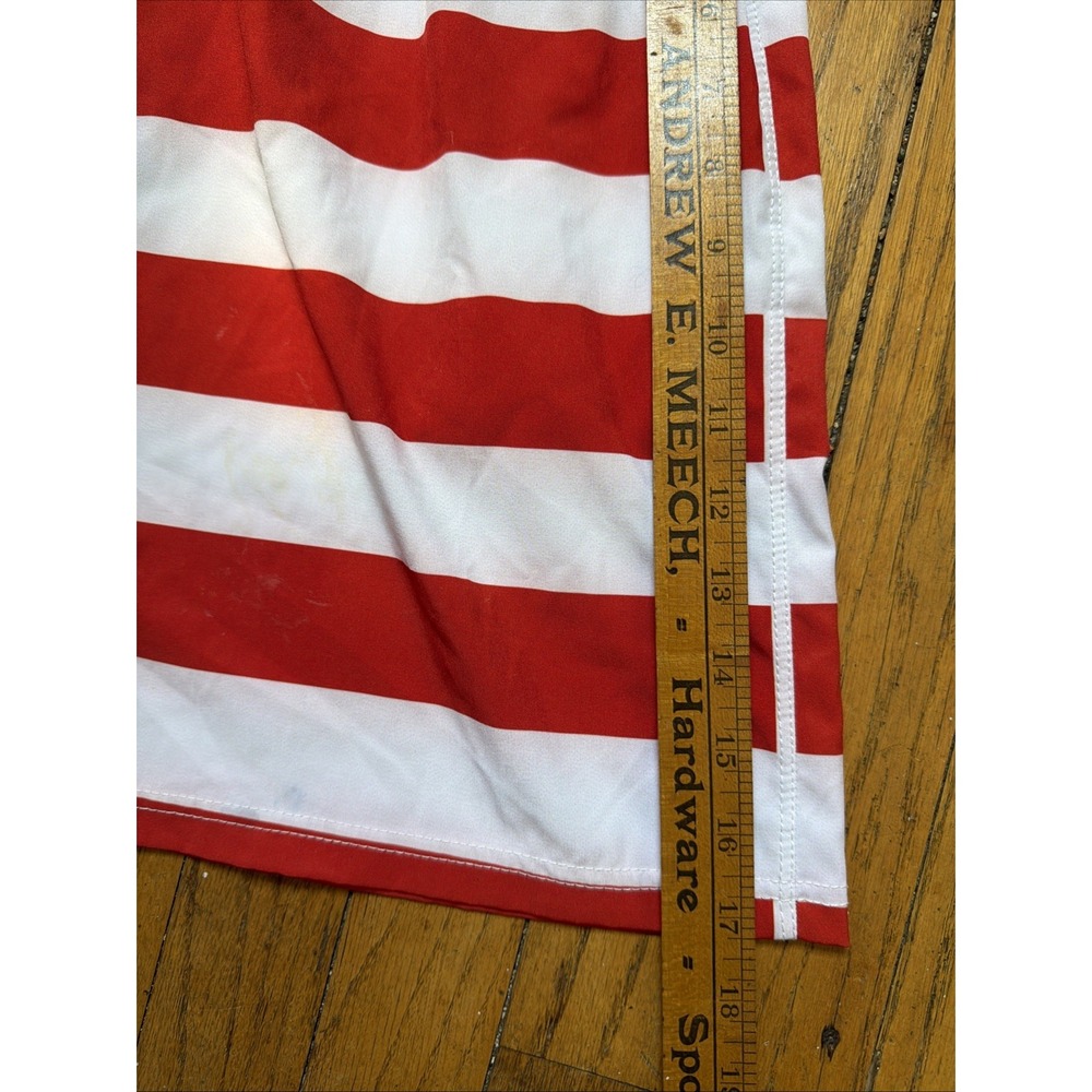 Trump MAGA Swim Trunks Shorts KEEP AMERICA GREAT USA FLAG Men's L Bathing Suit - Picture 6 of 9